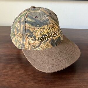 Vintage Camo Hat snapback | California Waterfowl Association